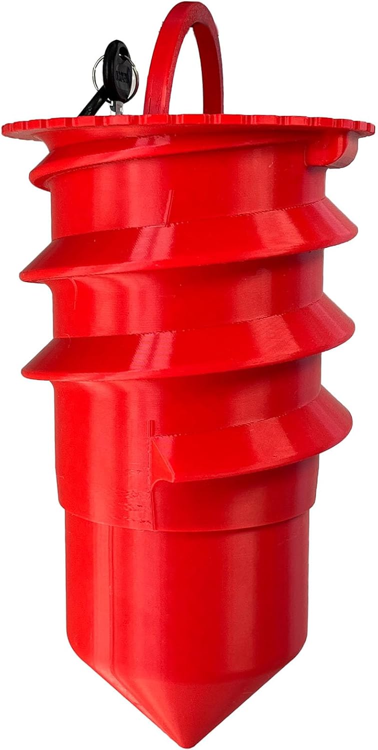 Beach Safe Storage Box with Lock/Beach Safe Container for Valuables and Phone, Portable Beach Locking Box, Sandproof Storage for Swimming, Travel and Outdoor