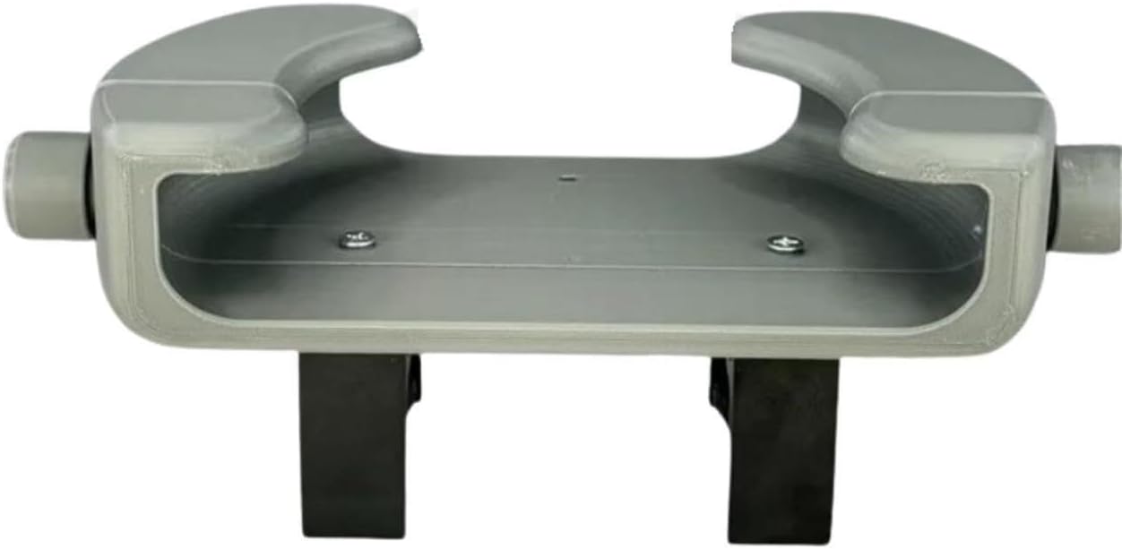 Bed Fan Holder, Suitable for Bunk Beds and Dorms, Compatible with 8.27-Inch Diameter, Tool-Free Clip-On Design (Gray)