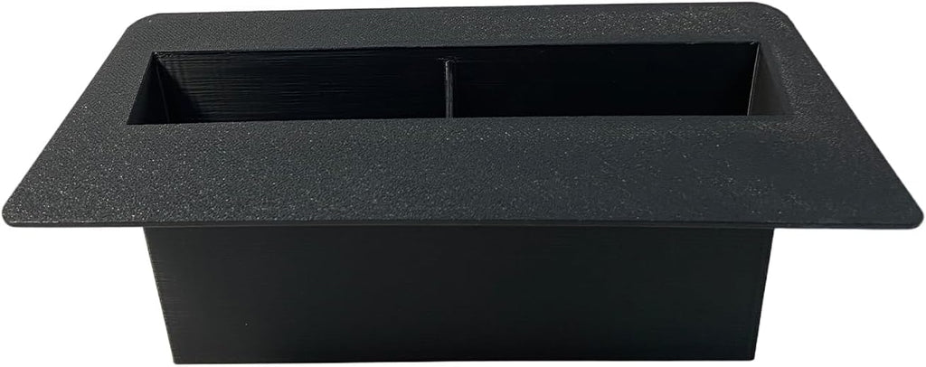 Evolution Golf Cart Console Organizer, Dual Storage Compartment for Phone and Wallet, Compatible with for Evolution D5 Maverick and for Ranger Models, Black